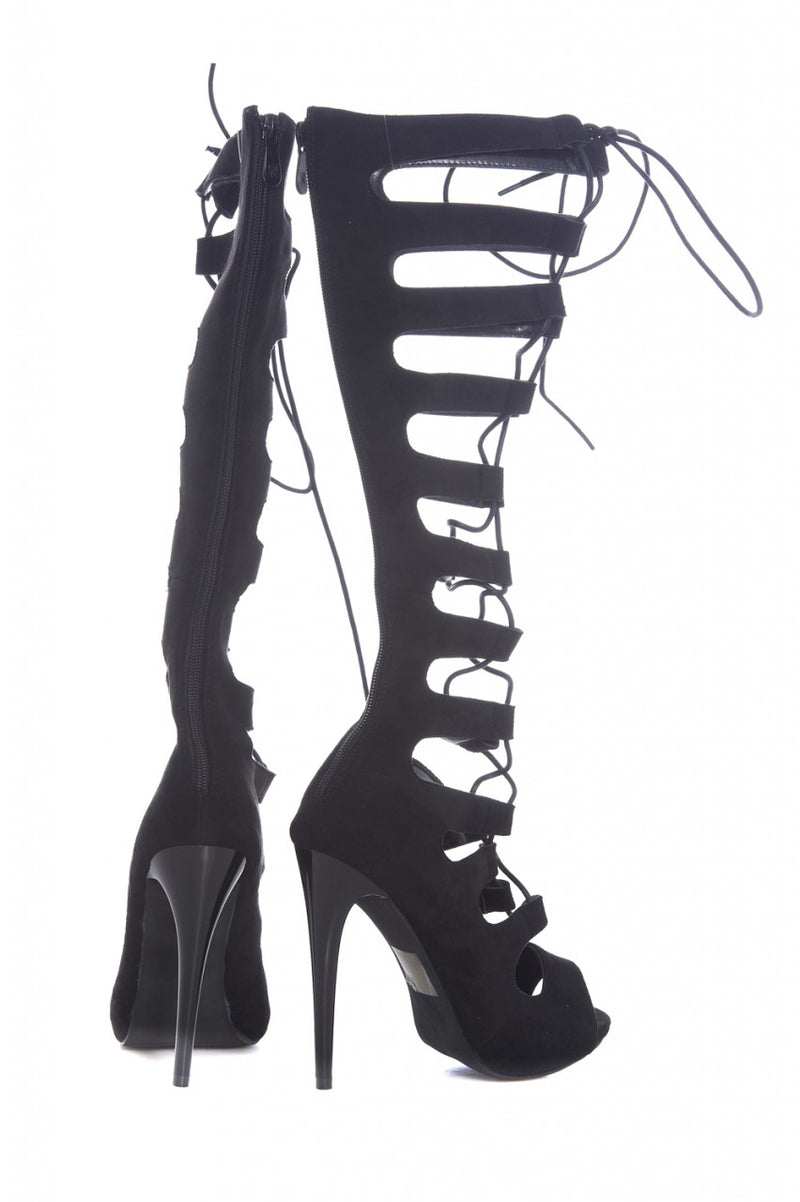 Minimalist Stiletto Heeled Gladiator Sandals | SHEIN